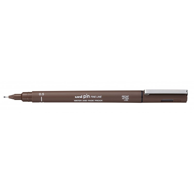 Penna di calibrazione Uni-ball PIN05-200 - Punta in policarbonato 0.5 mm - Larghezza tratto 0.5 mm - Inchiostro pigmenta
