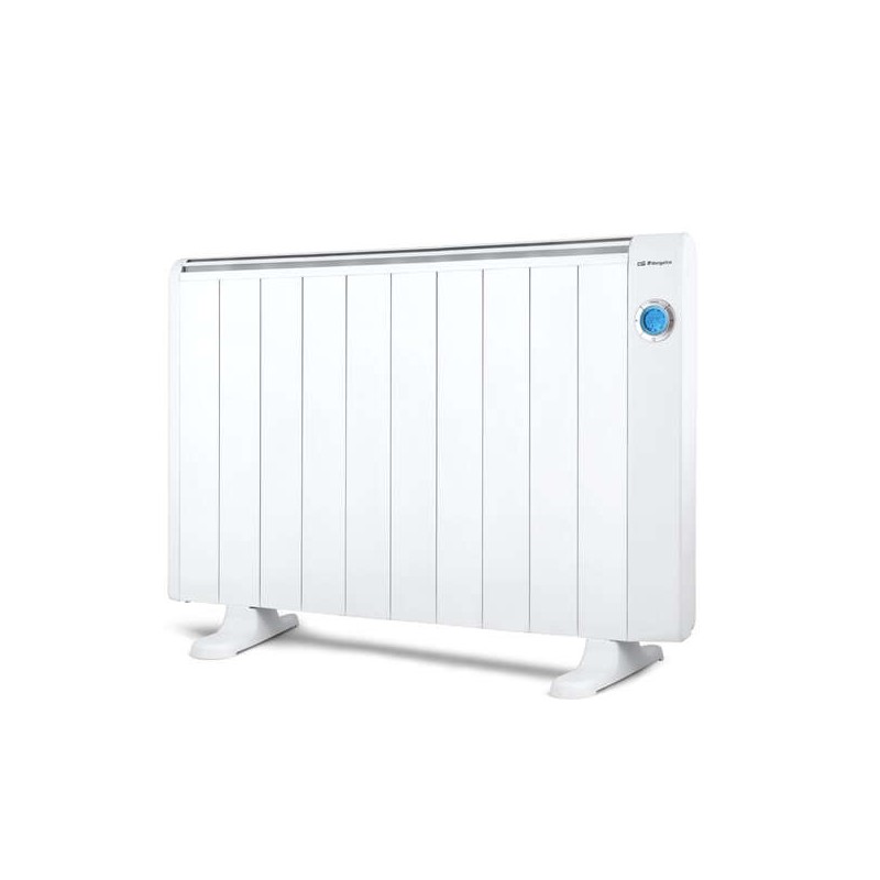 Orbegozo RRE 1810 Emettitore termico in alluminio - Potenza 1800W - Programma settimanale - Tecnologia RealWarm Elements