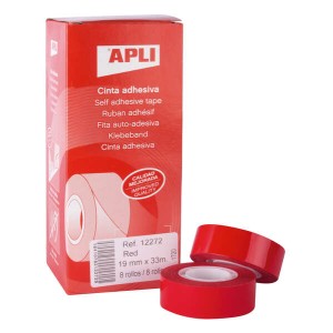 Nastro adesivo Apli rosso...