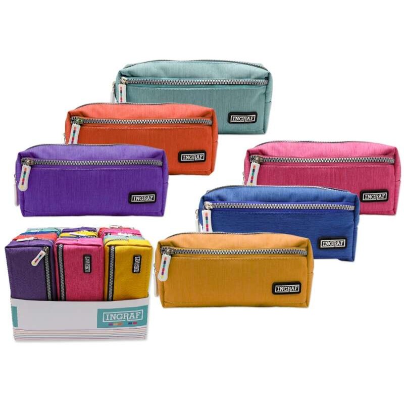 Ingraf Mediterraneo Flat Tote Bag - Design elegante - Materiale robusto - Chiusura sicura - Ideale per i viaggi e l'uso 
