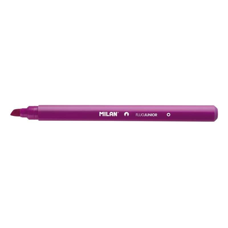 Evidenziatore Milan Junior - Punta smussata 1 - 4 mm - Rosa