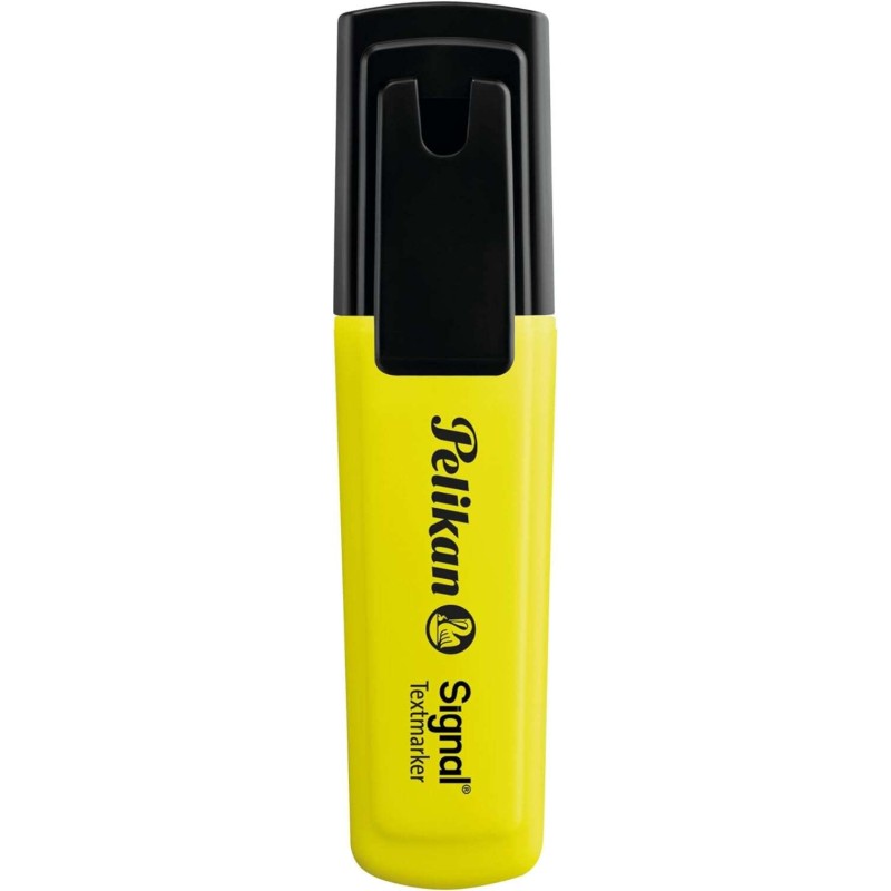 Pelikan Textmarker Signal Highlighter - Punta smussata da 2.0 mm - Inchiostro ad asciugatura rapida - Ideale per evidenz