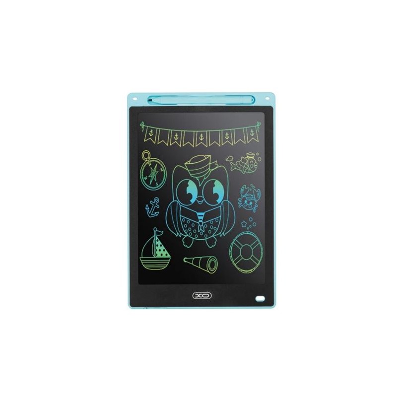 Tavoletta digitale XO - Schermo da 10 - Incavo portapenna - Cancellazione one touch - Colore blu