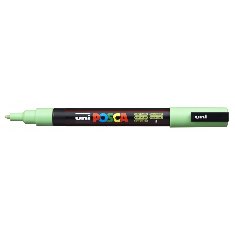 Posca PC-3M Pennarello - Punta conica 0.9-1.3 mm - Inchiostro a base d'acqua - Non permanente - Resistente alla luce - C