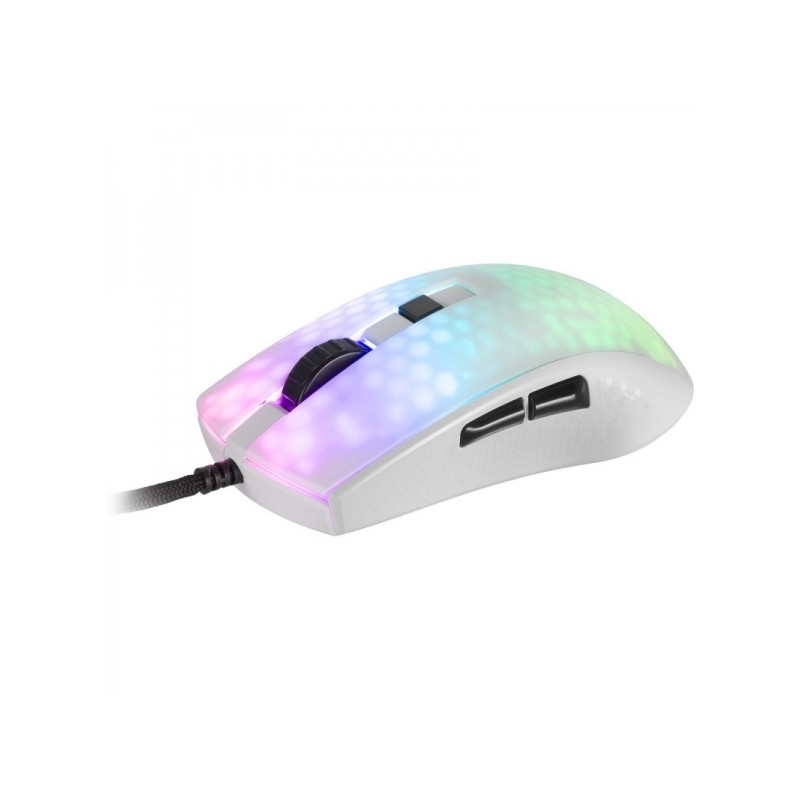 Mars Gaming MMR Mouse da gioco ultra leggero - 58 g - Illuminazione RGB - Sensore ottico da 12800 DPI - Interruttori mec