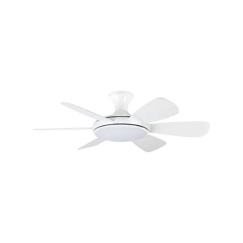 Orbegozo CP 117105 Ventilatore da soffitto moderno - Potente motore CC a bassa potenza - Luce LED regolabile - Funzione 