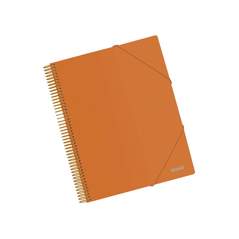 Raccoglitore ad anelli Dohe con 30 raccoglitori formato A4 - Copertina in polipropilene opaco da 800 micron - Raccoglito