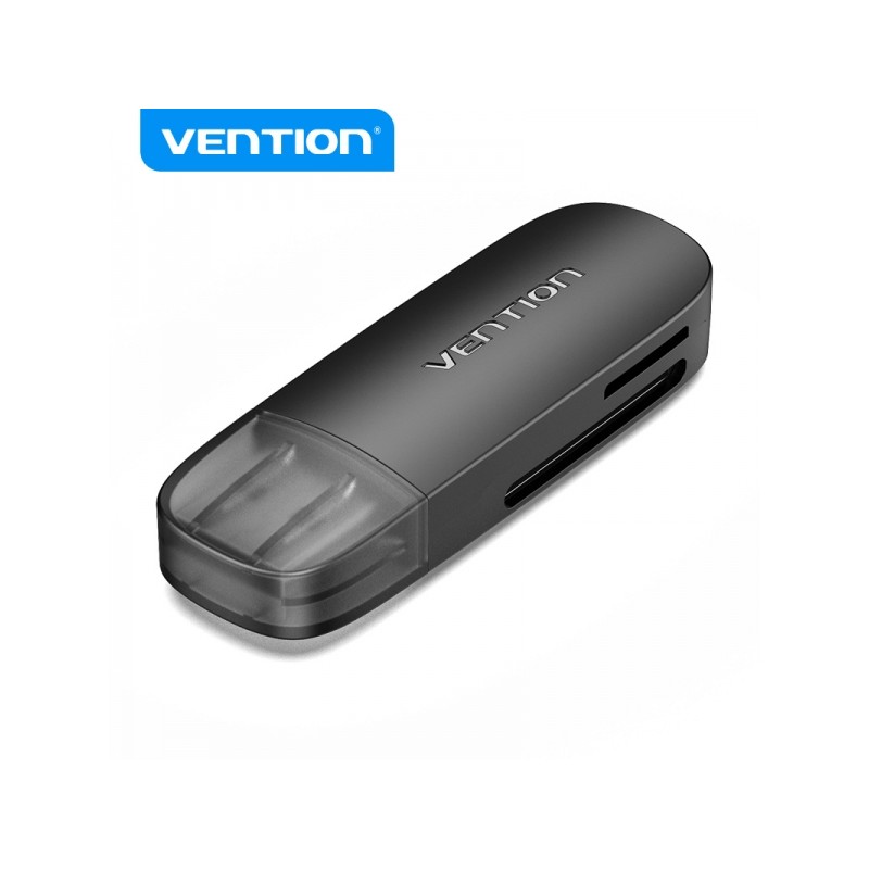 Lettore di schede esterno USB 3.0 di Vention - Nero
