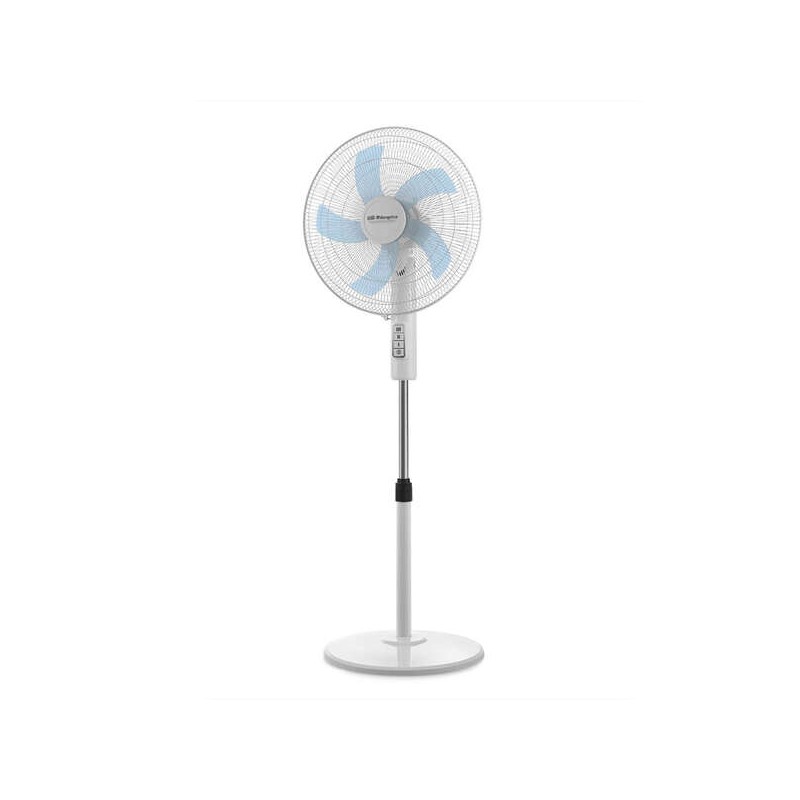 Orbegozo SF 1040 Ventilatore da piedistallo - Prestazioni potenti con 3 velocità di ventilazione - Testa girevole multi