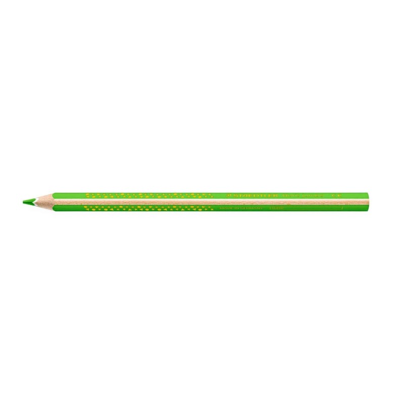 Matita colorata Staedtler Jumbo Noris 128 Triangolare - mina 4 mm - resistente agli strappi - design ergonomico - colore