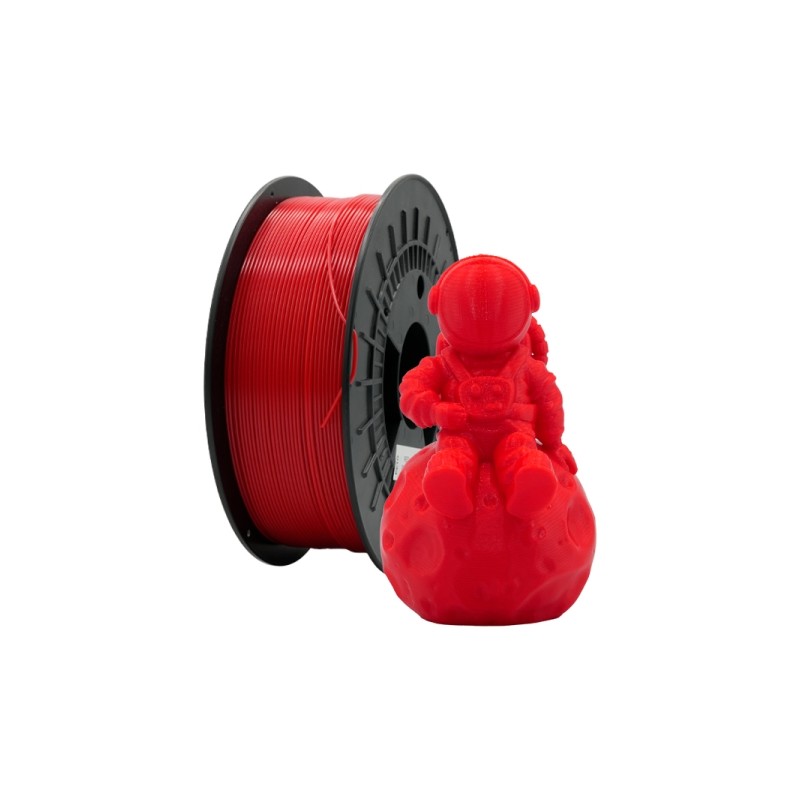 Filamento 3D PETG - Diametro 1.75 mm - Bobina 1 kg - Colore rosso