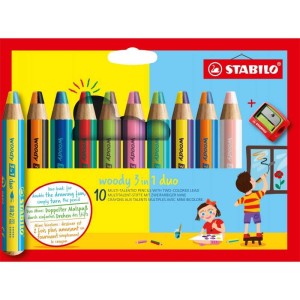 Stabilo Woody 3 in 1 Duo...