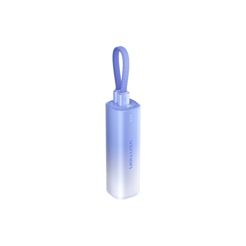 Vention PowerBank 5000mAh - USB-C. Lightning - Carica rapida 20W - Colore blu