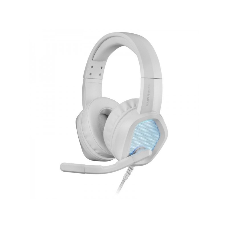 Mars Gaming MH320 Cuffie da gioco - Illuminazione RGB Flow - Driver 3D Ultra-BASS - Microfono con cancellazione del rumo