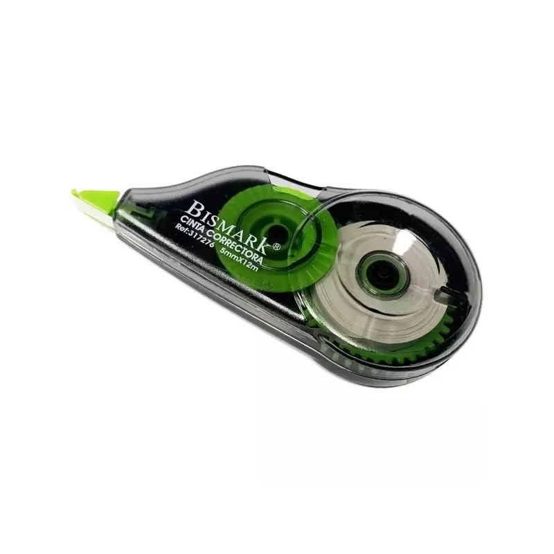 Nastro correttivo Bismark 5mm x 12m - Corpo trasparente - Forma ergonomica