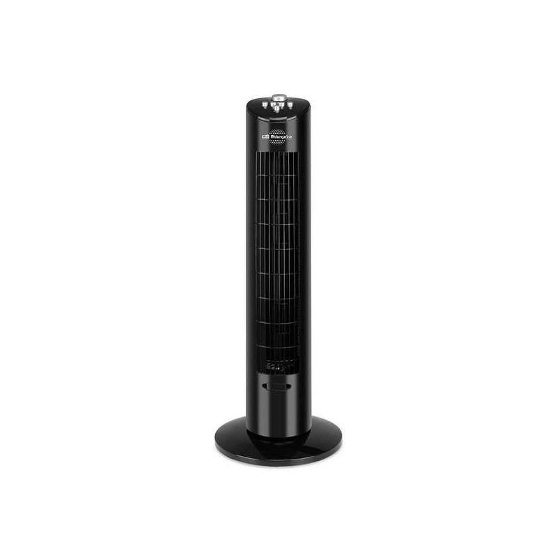 Orbegozo TW 0800 Ventilatore a torre oscillante - Potente e silenzioso - Timer 2h - Design elegante - Vassoio per essenz