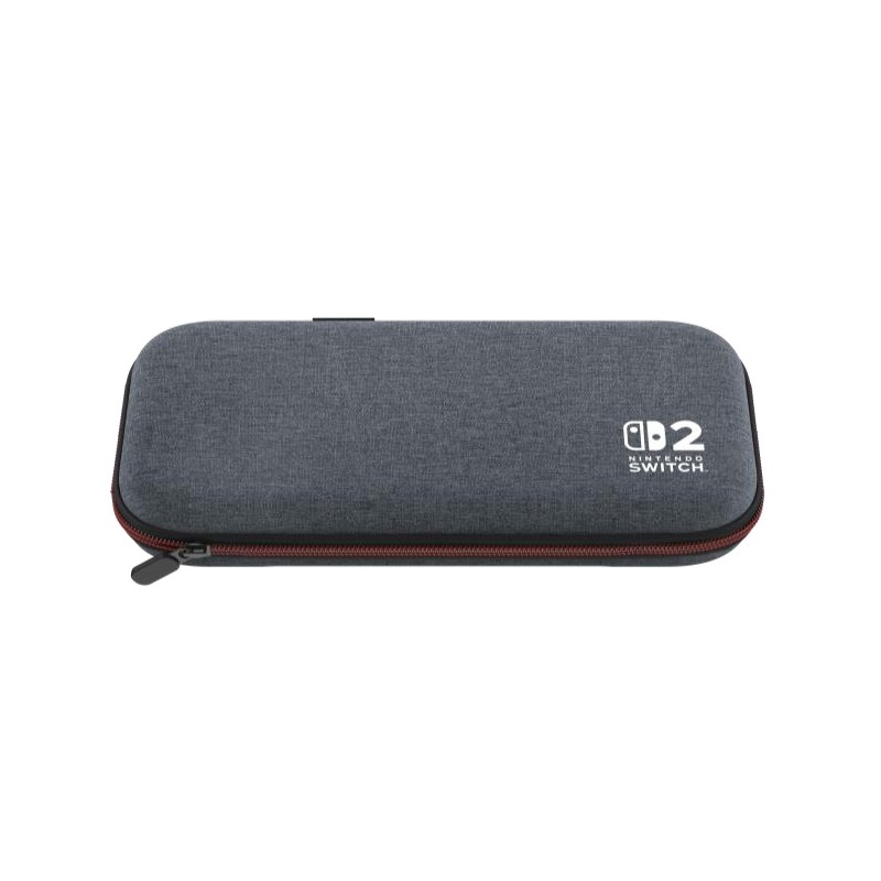 PowerA Custodia per Nintendo Switch 2 - Custodia per 10 schede di gioco - Supporto integrato - Colore grigio