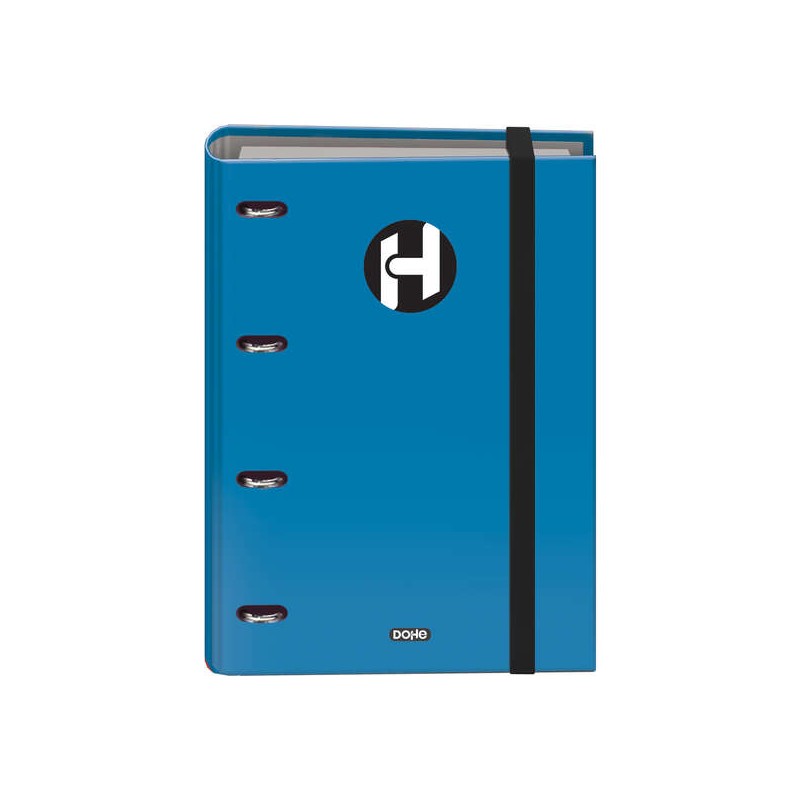 Dohe Serie Icon formato A4 raccoglitore a 4 anelli con 4 fori - 4 fori - 4 fori - 4 fori - 4 fori - rilegatura elastica 