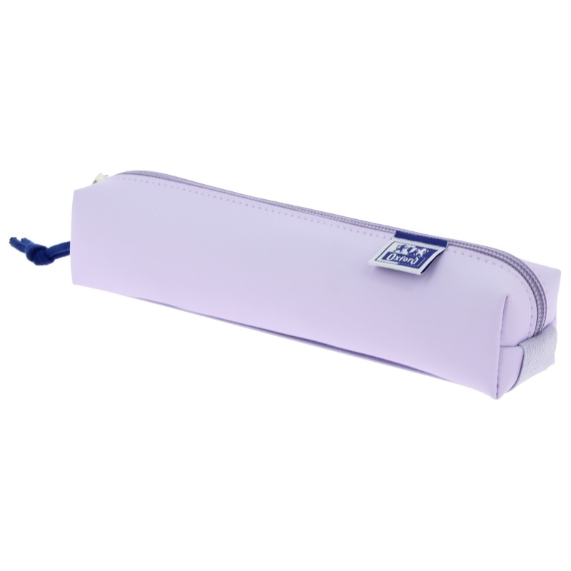 Oxford Live e Go Piccolo astuccio quadrato per matite - Materiale imbottito - Gomma elastica per fissaggio al taccuino -