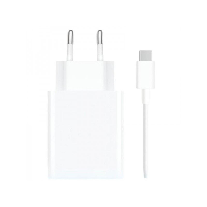 Xiaomi 67W HyperCharge Combo USB-A 67W Caricatore da parete per smartphone + cavo - Identificazione dei dispositivi inte