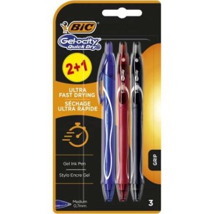 Bic Gel-Ocity Quick Dry 2+1...