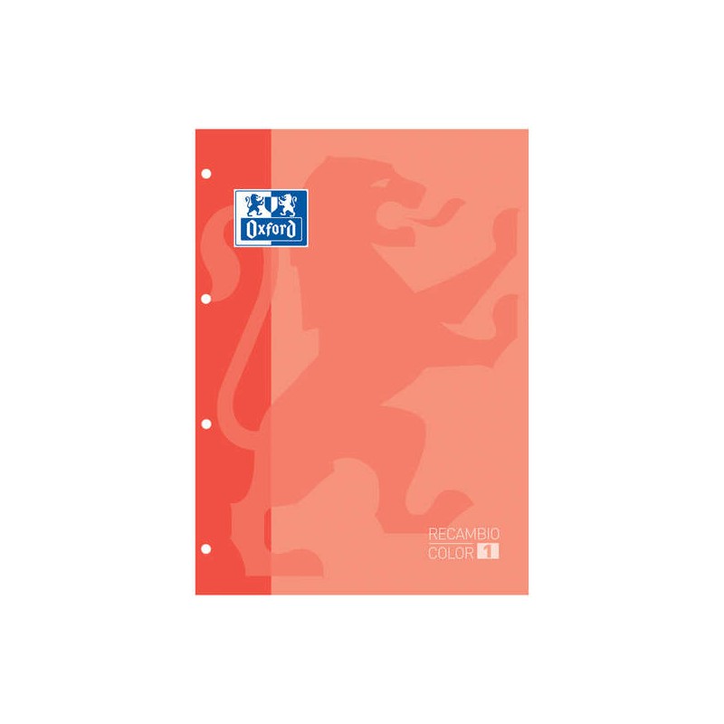 Quaderno Oxford School Classic - Formato A4 - Copertina morbida - Incollato - Griglia 5x5 - 80 fogli - Colore pesca