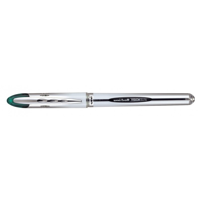 Uni-ball Vision Elite UB-200 Rollerball a inchiostro liquido - Punta a sfera 0.8 mm - Sistema antigoccia da viaggio - Co