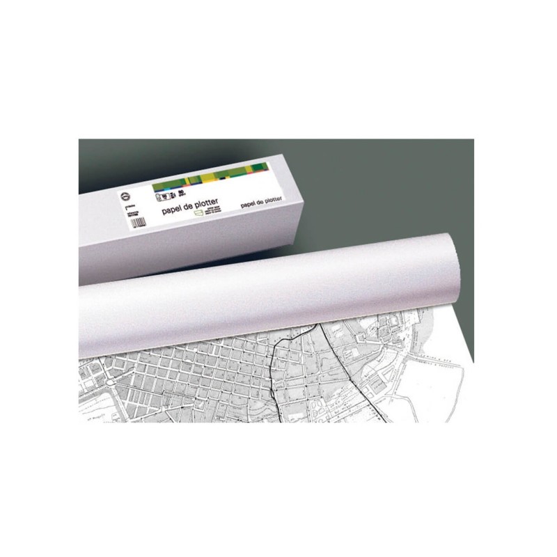 Rotolo di carta per plotter Fabrisa Plus 90gr - Formati 610mm x 50m