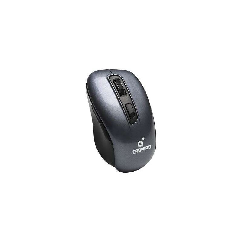 Cromad Wireless Mouse - Portata fino a 10 metri - Include un ricevitore Mini USB - Massima durata della batteria. fino a