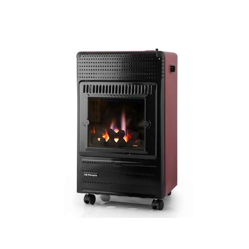 Stufa Orbegozo HBF 95 Blue Flame - Potenza massima 3500W - Ideale per spazi superiori a 25 M2 - Triplo sistema di sicure