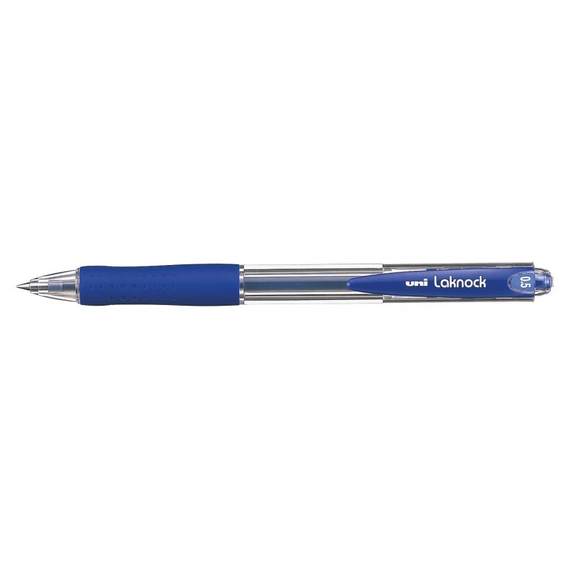 Penna a sfera a base di olio Uni-ball Laknock SN-100(05) - Punta a sfera da 0.5 mm - Inchiostro liscio e resistente - Ca