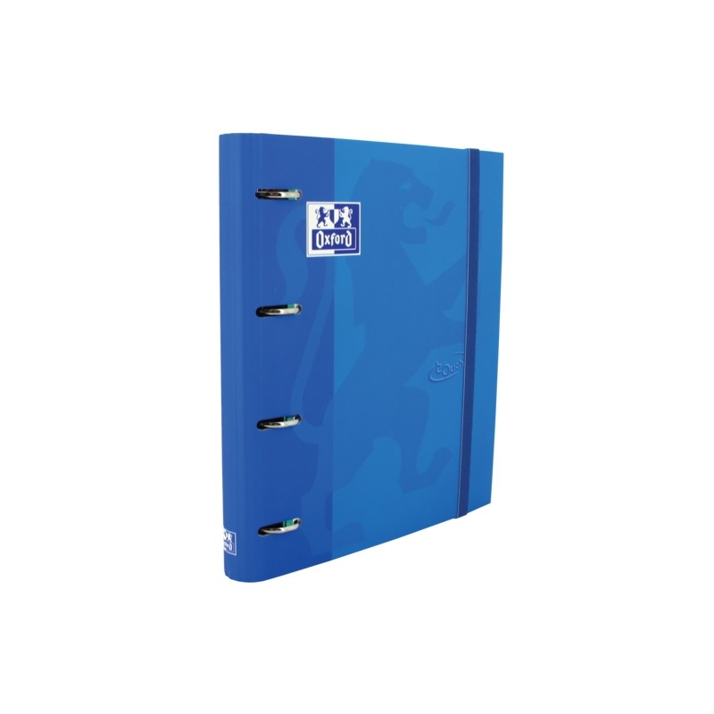 Rilegatrice europea Oxford Touch A4+ - Copertina rigida per impieghi gravosi - Dorso da 45 mm - Anelli da 4Dx35 mm - 5x5