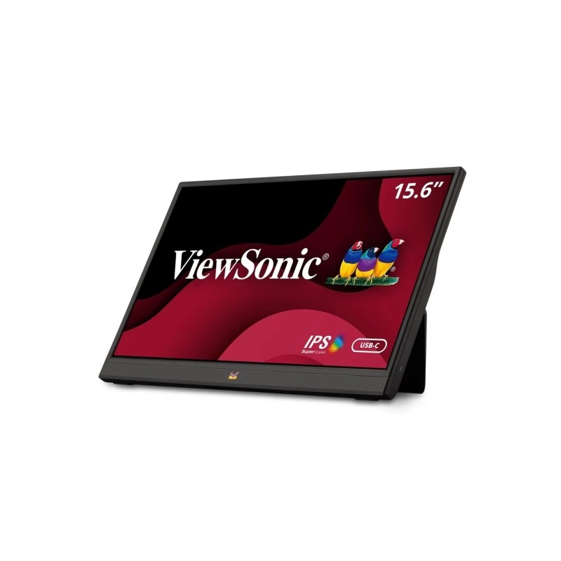 ViewSonic VA1655 Monitor portatile LED 15.6 IPS Full HD 1080p - Risposta 7ms - Altoparlanti 0.8W - 16:9 - HDMI. DisplayP
