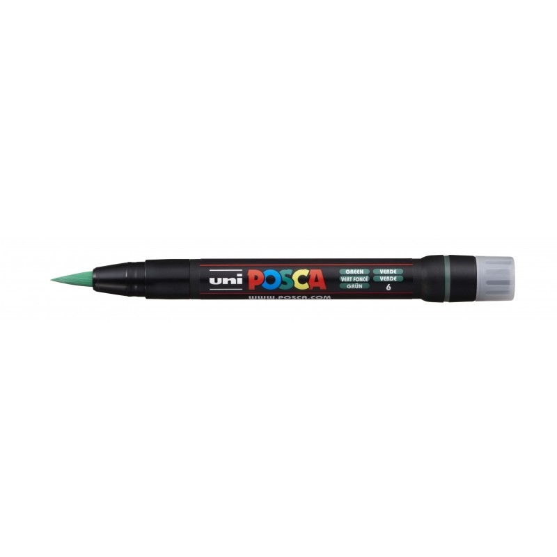 Posca PCF-350 Paint Marker - Penna a pennello per pittura acrilica - Inchiostro pigmentato a base d'acqua - Resistente a