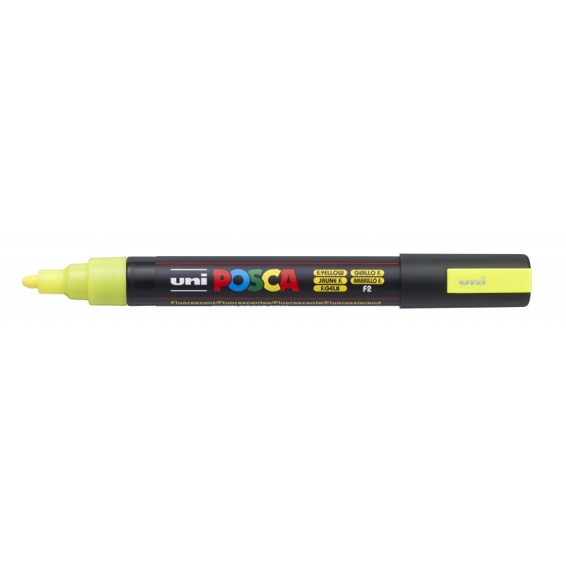 Posca PC-5M Pennarello - Punta 1.8-2.5 mm - Inchiostro a base d'acqua - Resistente alla luce - Non permanente - Colore g
