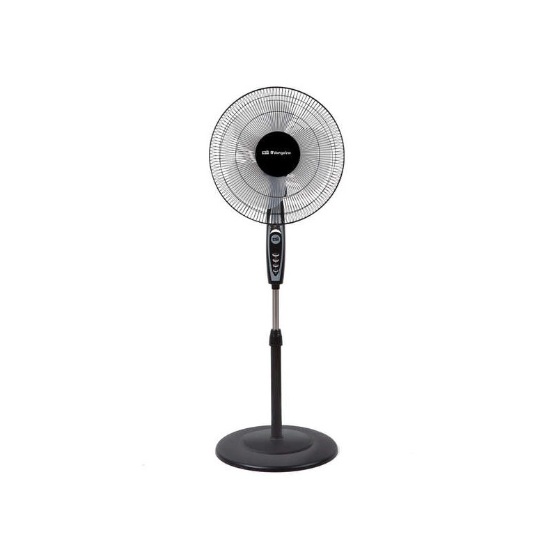 Orbegozo SF 0148 Ventilatore da pavimento - Base stabile - Portatile e sicuro - 3 velocità del ventilatore - Testa del 