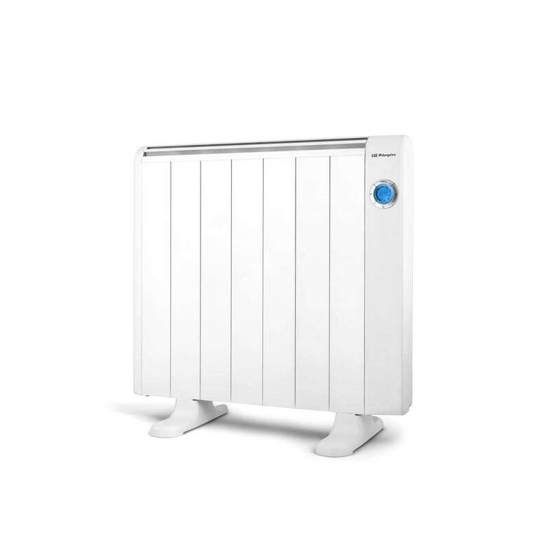 Emettitore termico in alluminio Orbegozo RRE 1310 - Alta inerzia termica - Efficienza energetica - Programma settimanale