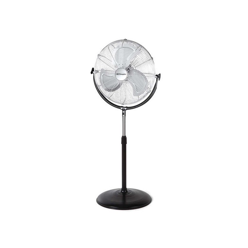Orbegozo PWS 1846 Ventilatore industriale a piantana - pale da 45 cm - 3 velocità - altezza regolabile - maniglia per i