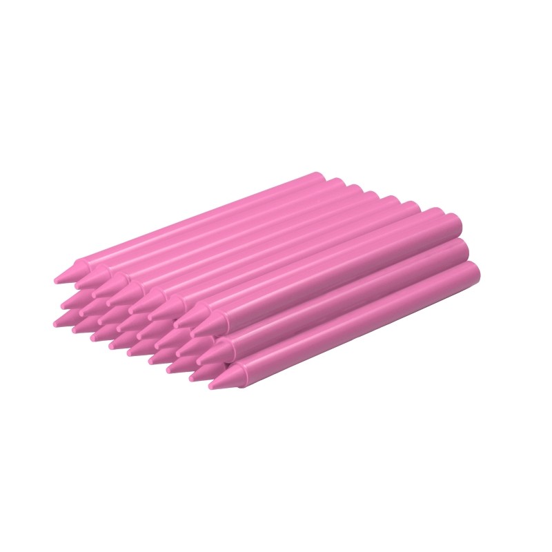 Jovi Plasticolor Confezione da 25 pastelli a cera in plastica - Resistente - Non macchia - Resistente ai graffi - Finitu