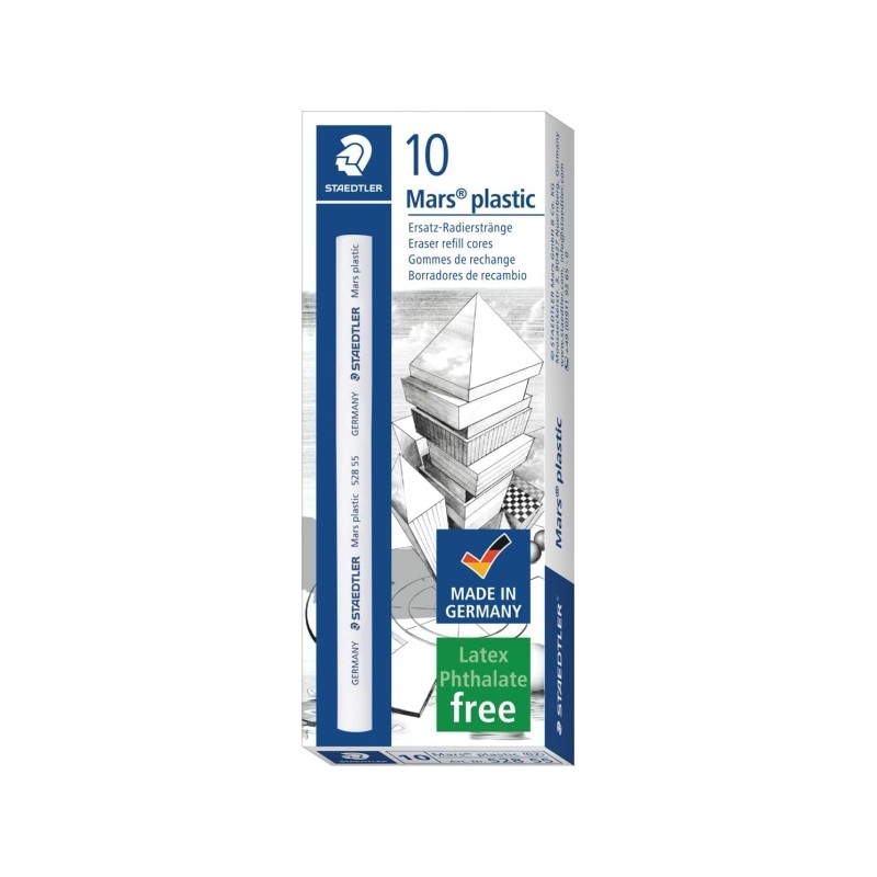 Ricarica per gomma di plastica Staedtler Mars per Portagomas 528 50