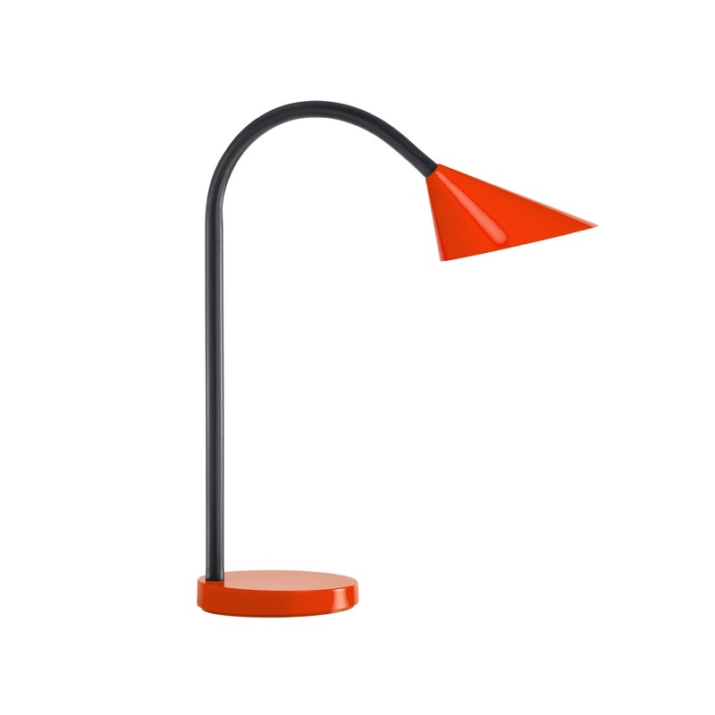 Lampada da scrivania Unilux Sol - Design moderno ed elegante - Luce LED a risparmio energetico - Braccio flessibile per 