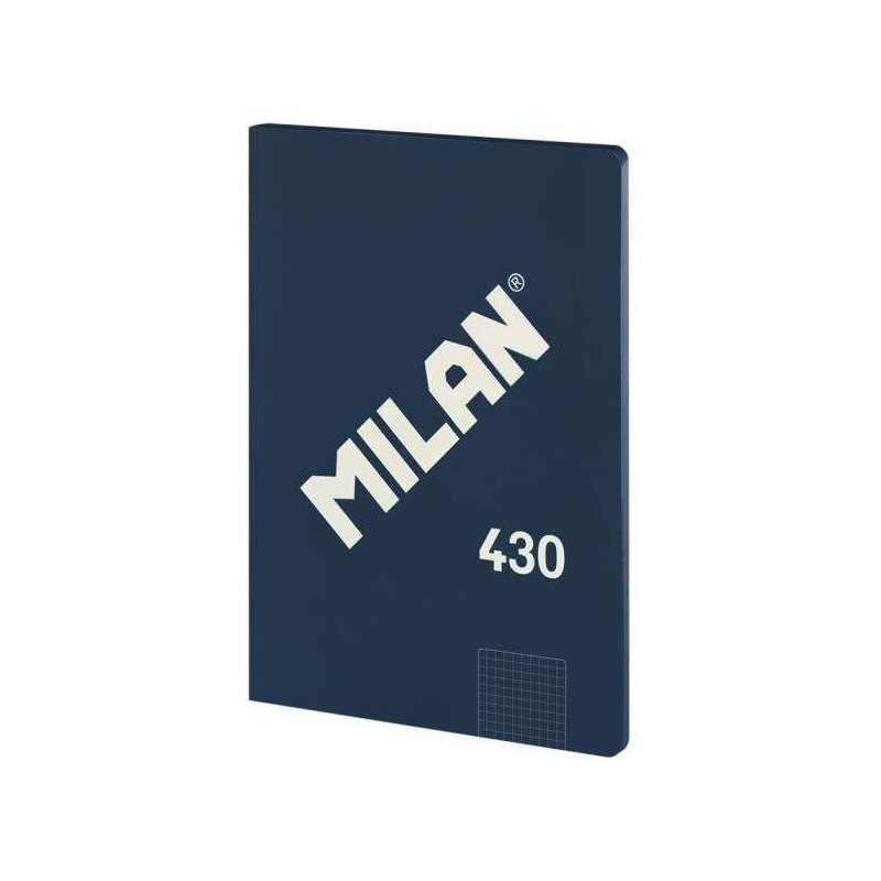 Taccuino Milano Serie 1918 Formato A4 5x5mm Quadrato - 48 fogli da 95 gr/m2 - Microperforato - Copertina morbida - Color