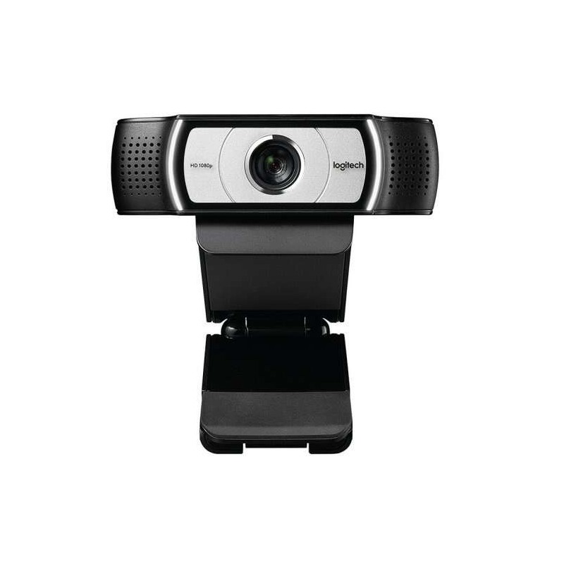 Logitech C930e Webcam HD 1080p - USB 2.0 - Microfoni integrati - Messa a fuoco automatica - Angolo di visione di 90º - 