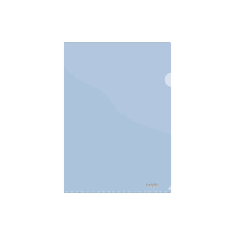 Dohe Dossier Premium formato A4 - 210x297 mm - In polipropilene traslucido 180 micron - Colore blu