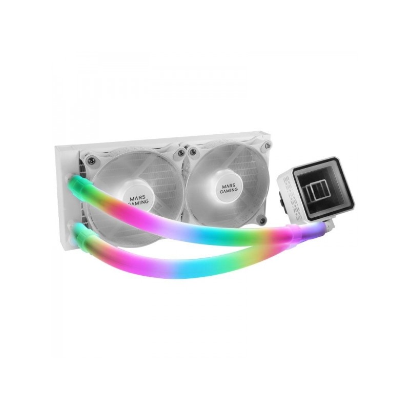 Striscia ARGB di Mars Gaming per il raffreddamento a liquido - Ampia compatibilità - 30 LED ultra luminosi - Compatibil