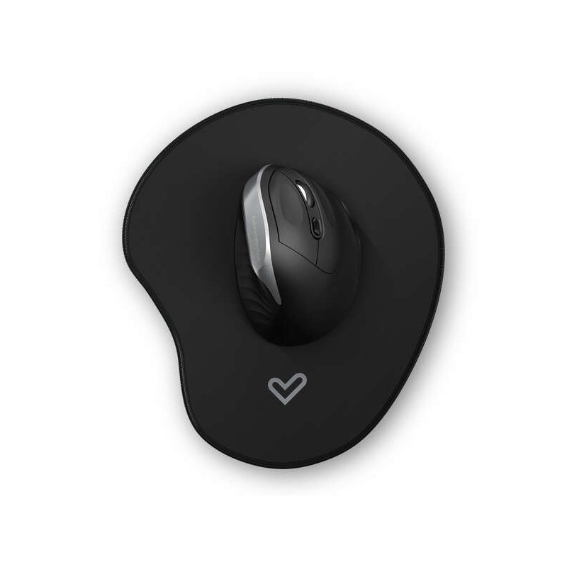 Energy Sistem Mouse verticale per ufficio 5 Comfy + Mousepad - Senza fili - Batteria interna - Colore nero