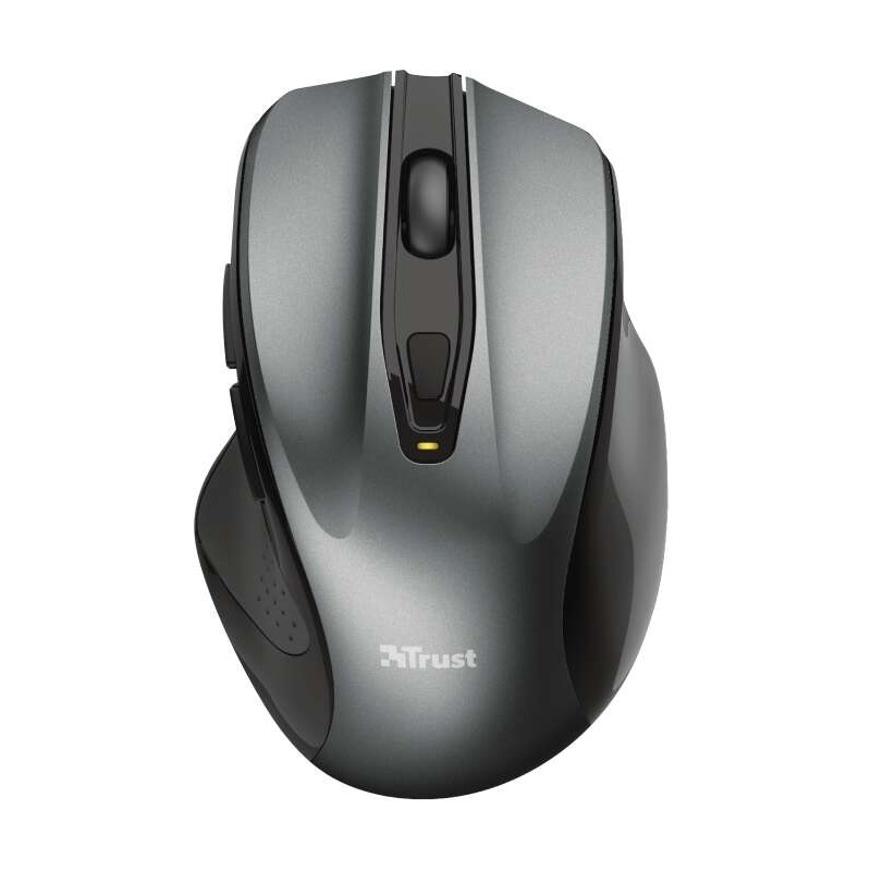 Trust Nito Wireless Mouse 2200dpi - 5 pulsanti - Ergonomico - Per destrorsi - Nero - Nero
