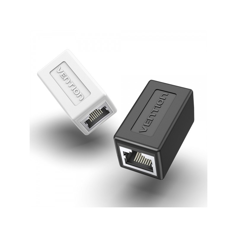 Vention Confezione da 5 adattatori RJ45 Cat.6 FTP da femmina a femmina - Nero