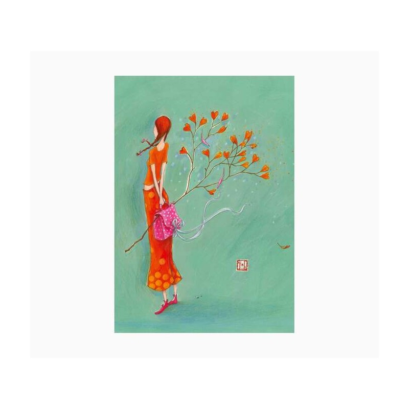 Pictura Gaëlle Boissonnard Taccuino A6 pinzato - 10.5x15cm - 48 pagine foderate - Carta certificata FSC