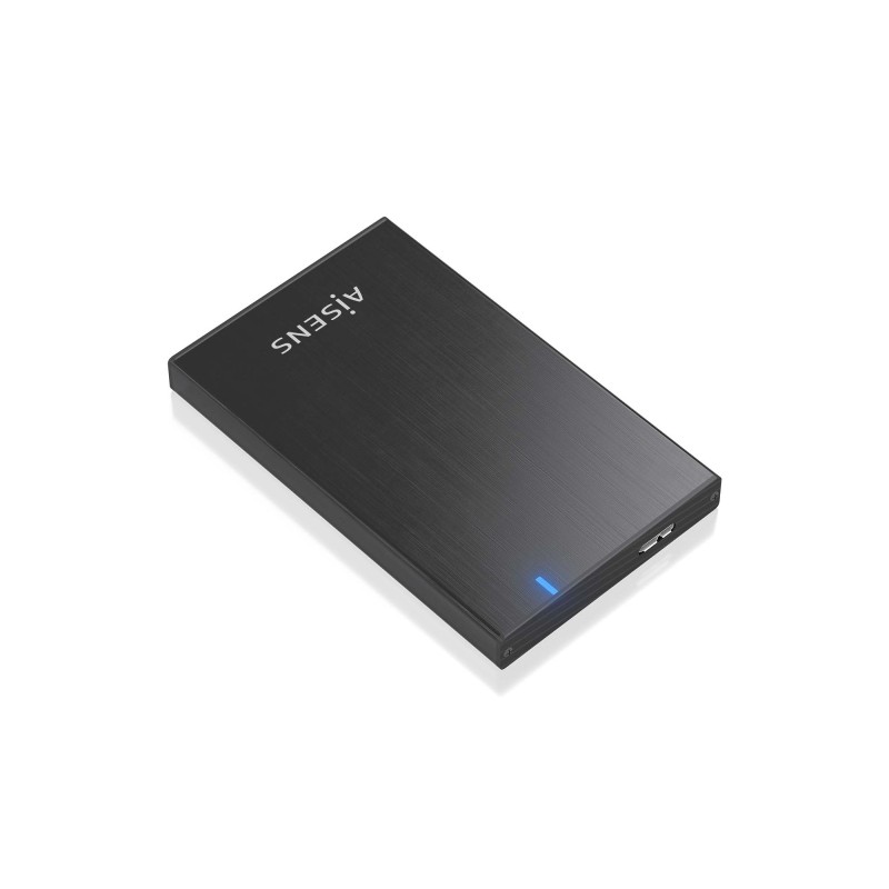 Aisens Contenitore esterno da 2.5 ASE-2527B da 9.5 mm SATA a USB 3.0/USB3.1 GEN1 - Colore nero